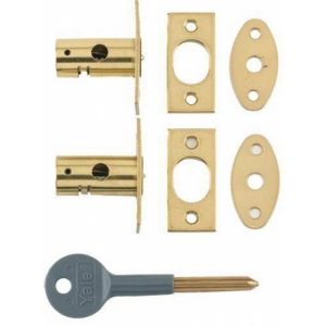 Yale Window Security 2 Locks 1 Key were Chubb 8001